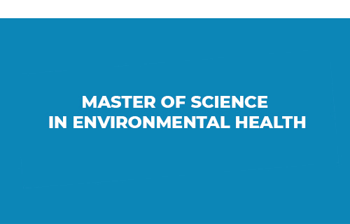 Master of Science in Environmental Health (Msc Eh)